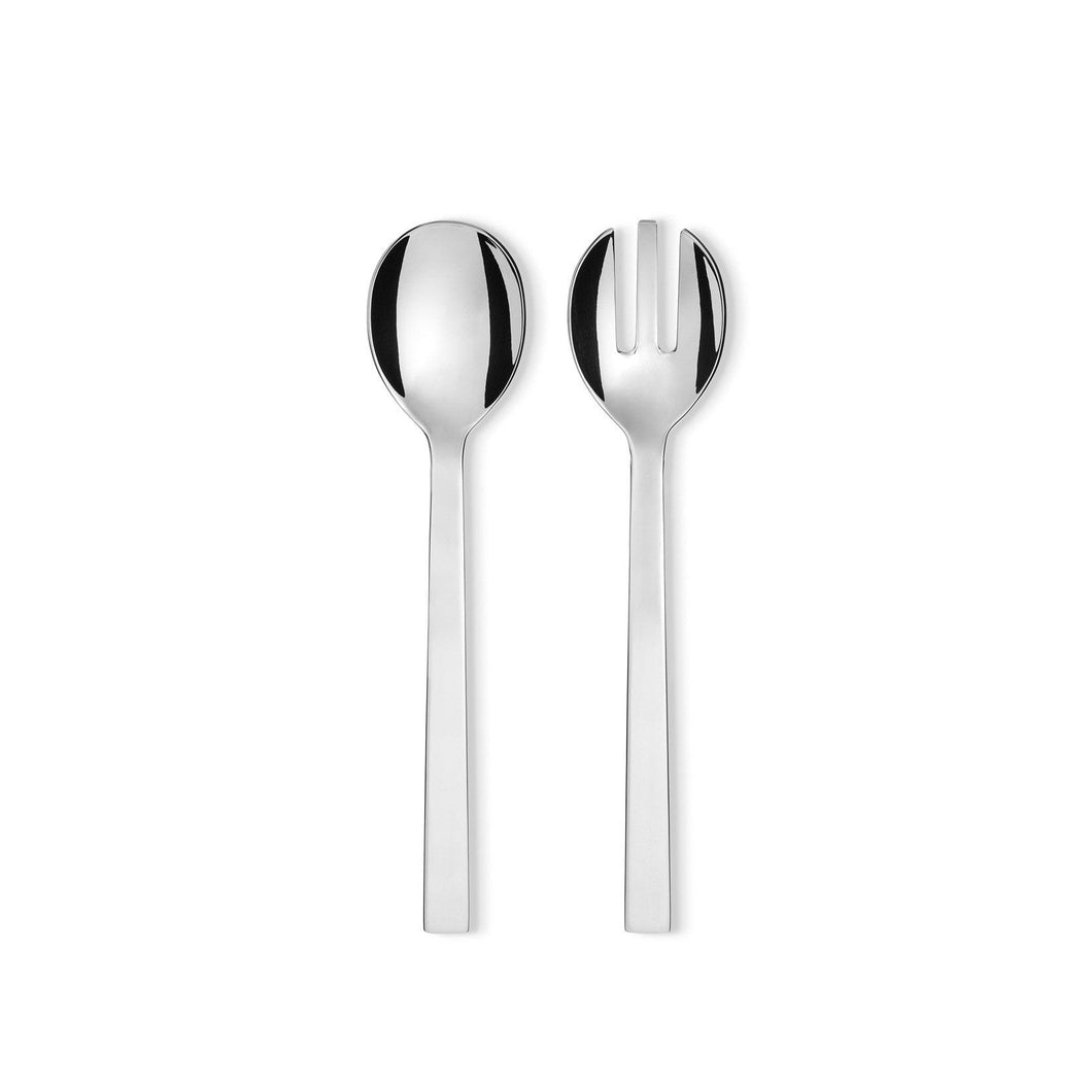 Santiago Salad Servers Set Salad Servers Alessi 