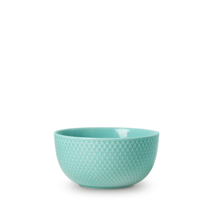 Rhombe Color Bowl Side Bowls Lyngby Aqua 5.1