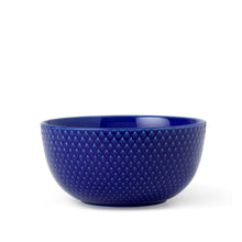 Load image into Gallery viewer, Rhombe Color Bowl Side Bowls Lyngby Dark Blue 5.1&quot;dia 
