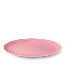 Load image into Gallery viewer, Rhombe Color Oval Serving Dish Serving Platters Lyngby Rose W: 11.2&quot; D: 8.5&quot; 
