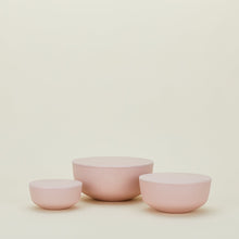Load image into Gallery viewer, Essential Lidded Bowls, Set of 3 Food Containers Hawkins New York Blush 
