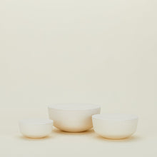 Load image into Gallery viewer, Essential Lidded Bowls, Set of 3 Food Containers Hawkins New York Ivory 
