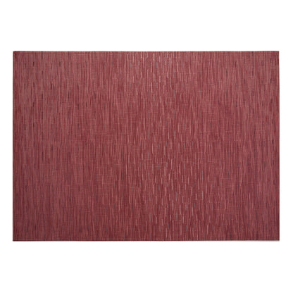 Bamboo Rug Area Rugs Chilewich Cranberry 23"x36" 