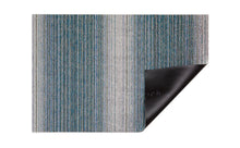 Load image into Gallery viewer, Fade Stripe Shag Mat Area Rugs Chilewich Lagoon 18&quot;x28&quot; 
