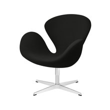 Load image into Gallery viewer, Swan Chair Accent Chairs Fritz Hansen Black Uni 
