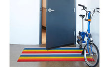 Load image into Gallery viewer, Pride Stripe Shag Mat Area Rugs Chilewich 
