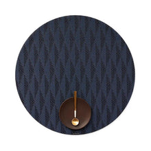 Load image into Gallery viewer, Arrow Placemat Placemats Chilewich Sapphire Round 
