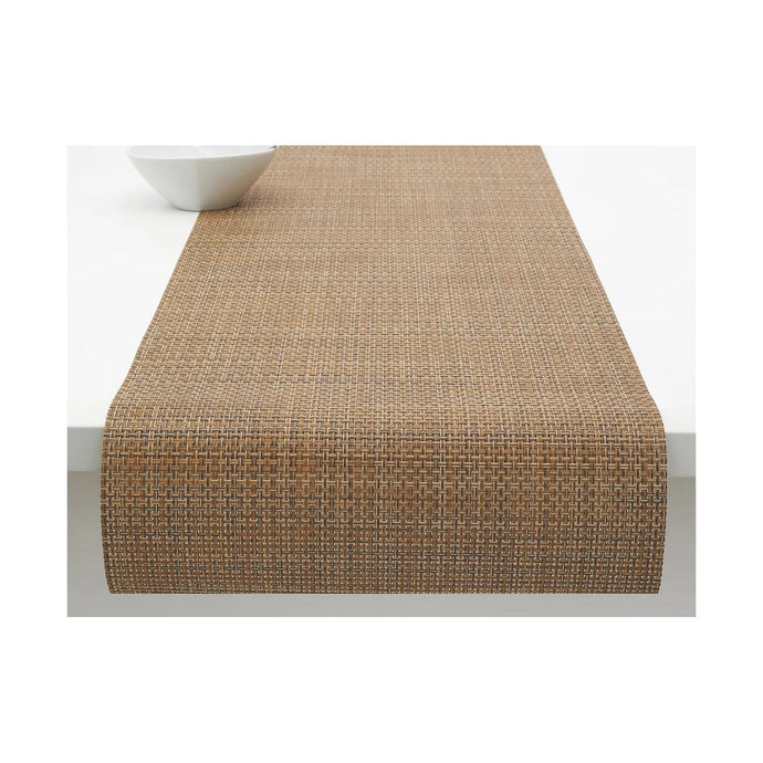 Basketweave Table Runner Table Runners Chilewich Teak 