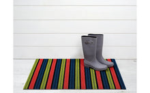 Load image into Gallery viewer, Ribbon Stripe Shag Mat Area Rugs Chilewich 
