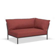 Load image into Gallery viewer, Level 2 Corner Outdoor Lounge Chairs Houe Scarlet Dark Grey Right
