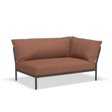Load image into Gallery viewer, Level 2 Corner Outdoor Lounge Chairs Houe Rust Dark Grey Right
