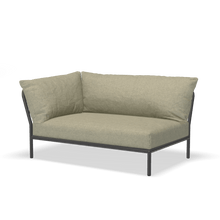 Load image into Gallery viewer, Level 2 Corner Outdoor Lounge Chairs Houe Moss Dark Grey Left
