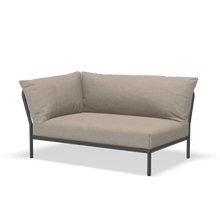 Load image into Gallery viewer, Level 2 Corner Outdoor Lounge Chairs Houe Ash Dark Grey Left
