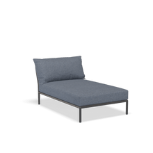 Load image into Gallery viewer, Level 2 Chaiselong Outdoor Lounge Chairs Houe Sky Dark Grey 
