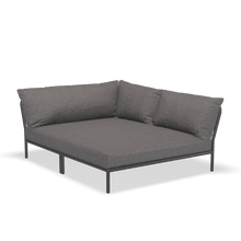 Load image into Gallery viewer, Level 2 Cozy Corner Outdoor Lounge Chairs Houe Slate Dark Grey Right
