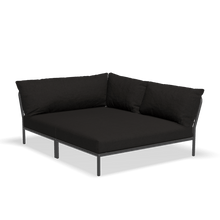 Load image into Gallery viewer, Level 2 Cozy Corner Outdoor Lounge Chairs Houe Char Dark Grey Right
