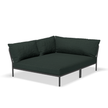 Load image into Gallery viewer, Level 2 Cozy Corner Outdoor Lounge Chairs Houe Alpine Dark Grey Left
