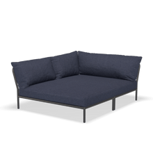 Load image into Gallery viewer, Level 2 Cozy Corner Outdoor Lounge Chairs Houe Indigo Dark Grey Left
