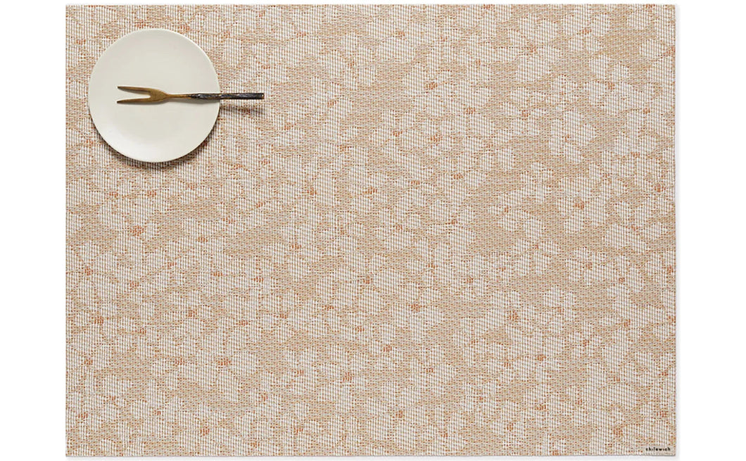 Flora Placemat Placemats Chilewich Almond 