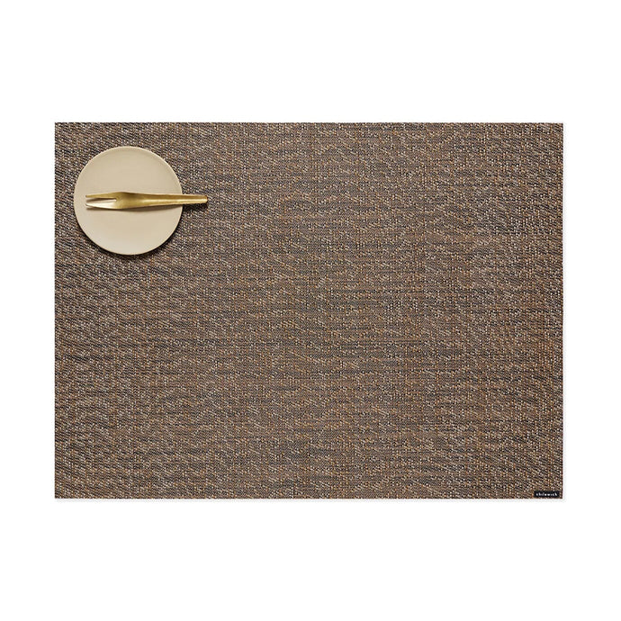 Moire Placemat Placemats Chilewich Mocha 