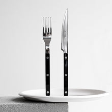 Load image into Gallery viewer, Bistrot Flatware Set of 20, Black Flatware Sets Sabre 
