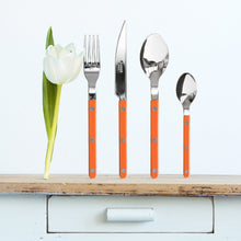 Load image into Gallery viewer, Bistrot Flatware Set of 20, Orange Flatware Sets Sabre 
