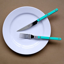 Load image into Gallery viewer, Bistrot Flatware Set of 20, Turquoise Flatware Sets Sabre 
