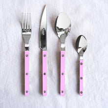 Load image into Gallery viewer, Bistrot Flatware Set of 20, Pink Flatware Sets Sabre 
