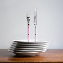 Load image into Gallery viewer, Bistrot Flatware Set of 20, Pink Flatware Sets Sabre 
