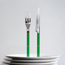 Load image into Gallery viewer, Bistrot Flatware Set of 20, Garden Green Flatware Sets Sabre 
