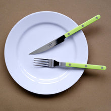 Load image into Gallery viewer, Bistrot Flatware Set of 20, Lime Flatware Sets Sabre 
