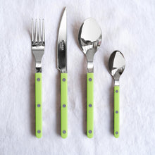 Load image into Gallery viewer, Bistrot Flatware Set of 20, Lime Flatware Sets Sabre 
