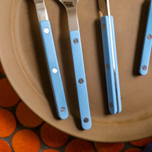 Load image into Gallery viewer, Bistrot Flatware Set of 20, Pastel Blue Flatware Sets Sabre 
