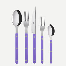 Load image into Gallery viewer, Bistrot, Solid Purple Sabre Flatware Set of 20 
