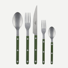 Load image into Gallery viewer, Bistrot Flatware Set of 20, Green Flatware Sets Sabre 
