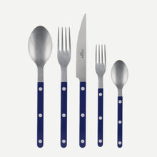 Load image into Gallery viewer, Bistrot Flatware Set of 20, Navy Blue Flatware Sets Sabre 
