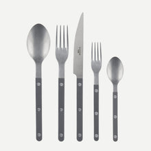 Load image into Gallery viewer, Bistrot Flatware Set of 20, Dark Grey Flatware Sets Sabre 
