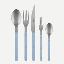 Load image into Gallery viewer, Bistrot Flatware Set of 20, Pastel Blue Flatware Sets Sabre 
