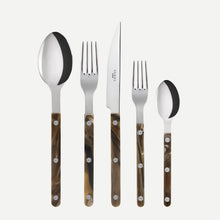 Load image into Gallery viewer, Bistrot, Faux Buffalo Flatware Sets Sabre Flatware Set of 20 
