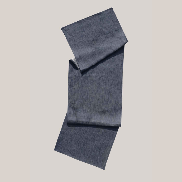 Dark Denim Table Runner Table Runners Atelier Saucier 