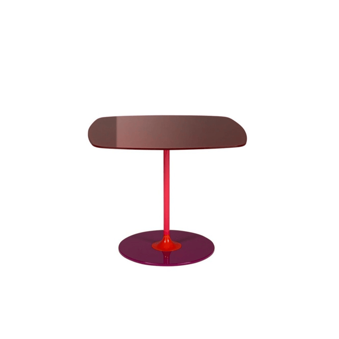 Thierry Table Side Tables Kartell Burgundy Low 