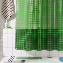 Load image into Gallery viewer, Sun Shower Curtain, 2x2 in Pine Shower Curtains Quiet Town 
