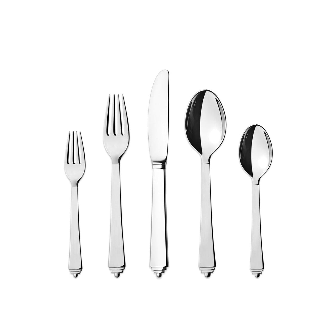 Pyramid Cutlery - Set of 5 Flatware Sets Georg Jensen 