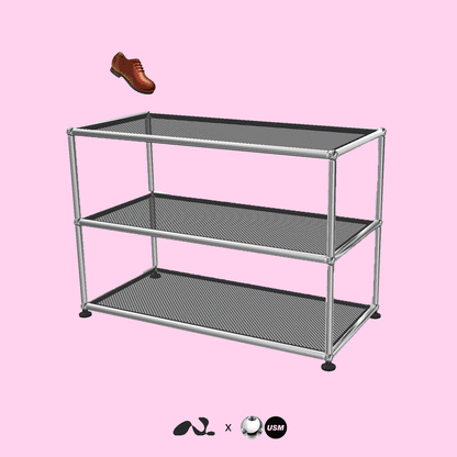 Exclusive Perforated Shoe Rack Shoe Stands USM 