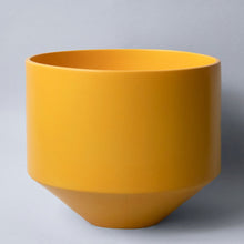 Load image into Gallery viewer, Model Three Planter Indoor Planters &amp; Stands Monstruosus Saffron Small: 10.6&quot;h x 11.8&quot;diam 
