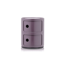 Load image into Gallery viewer, Componibili Storage Unit with 2 Elements STORAGE FURNITURE Kartell Violet 
