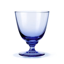 Load image into Gallery viewer, Flow Glass on Foot Wine Glasses Holmegaard Dark Blue 
