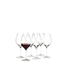 Load image into Gallery viewer, Cabernet Burgundy Glass, Set of 6 Wine Glasses Holmegaard 
