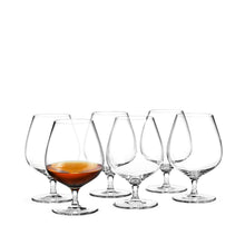 Load image into Gallery viewer, Cabernet Brandy Glass, Set of 6 Cocktail Glasses Holmegaard 
