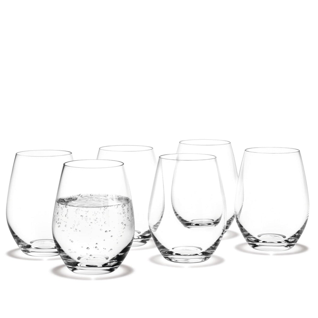 Cabernet Tumbler, Set of 6 Water Glasses Holmegaard 